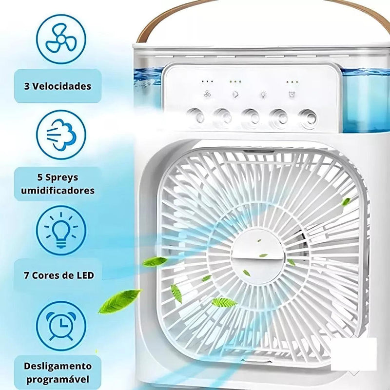 Ventilador portátil Multifunções