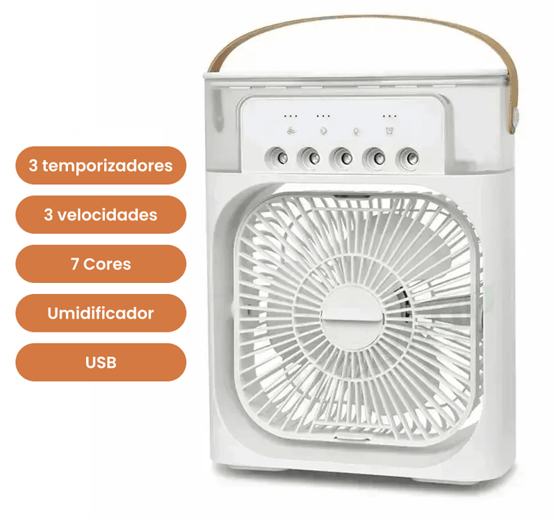 Ventilador portátil Multifunções