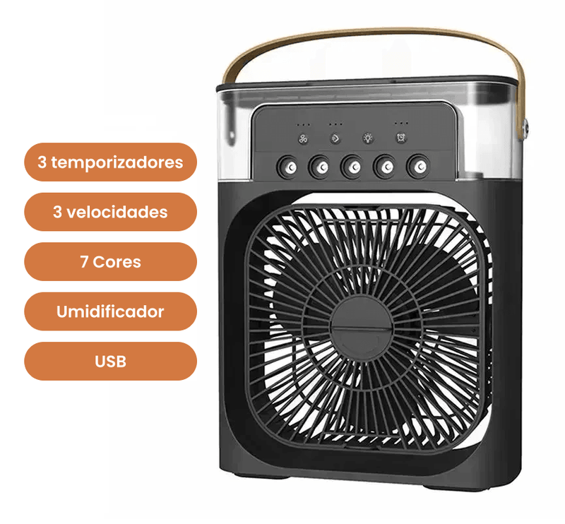 Ventilador portátil Multifunções