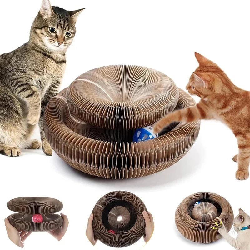 Brinquedo Arranhador Mágico para Gatos