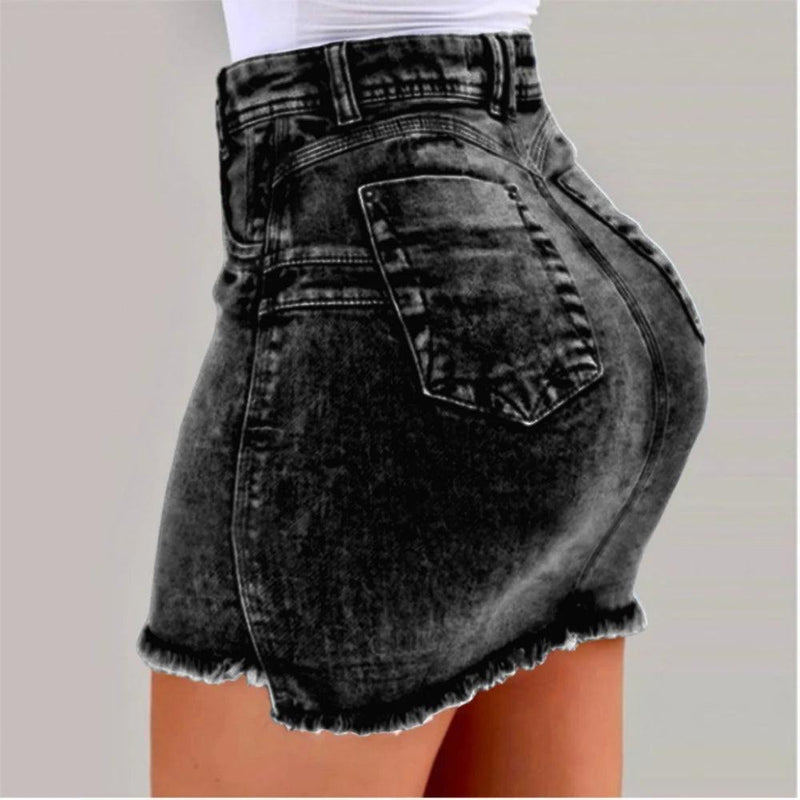 Saia Jeans Feminina