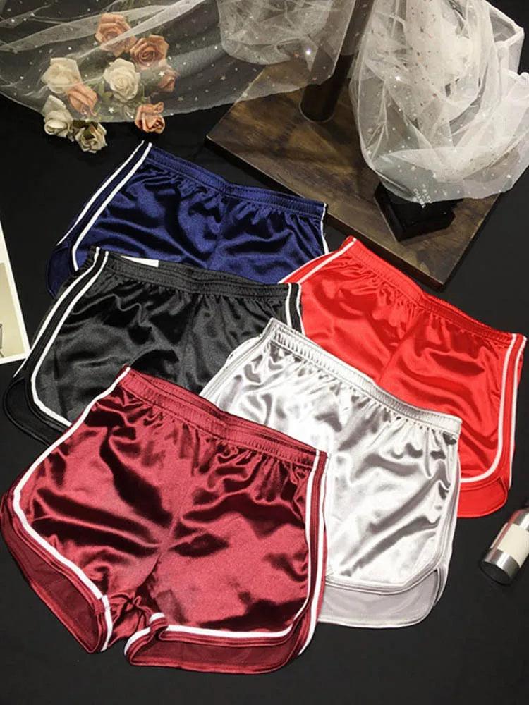 Shorts Feminino de Verão em Seda